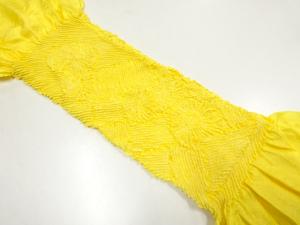 正絹　絞り　帯揚げ